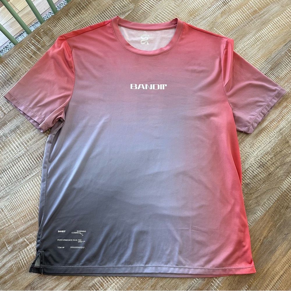 Bandit — men’s running Drift performance tee